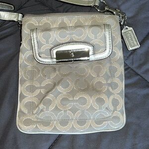 COACH Signature Monogram Crossbody